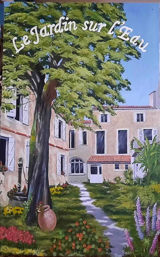 "Le Jardin Sur L'Eau "Chambres D'Hotes Et Appartements Tout Confort Aire-sur-lʼAdour Eksteriør bilde