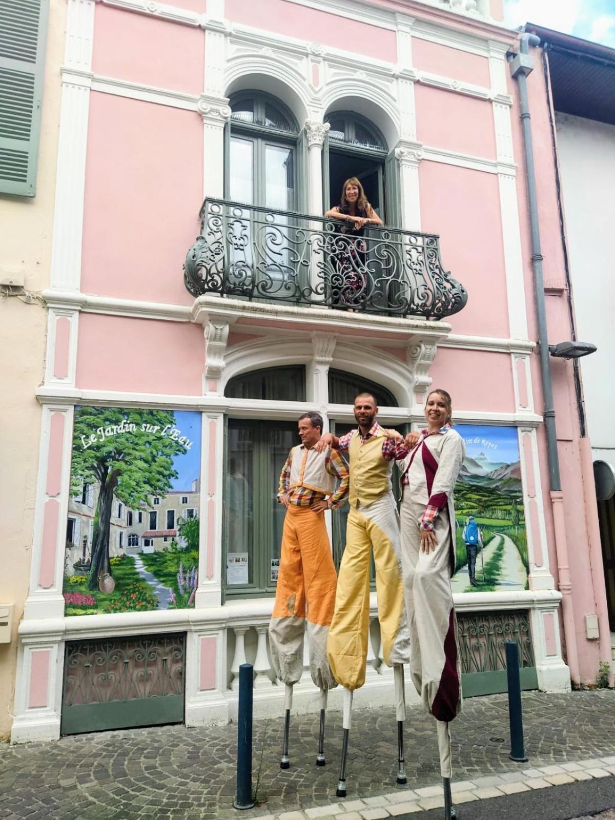 "Le Jardin Sur L'Eau "Chambres D'Hotes Et Appartements Tout Confort Aire-sur-lʼAdour Eksteriør bilde